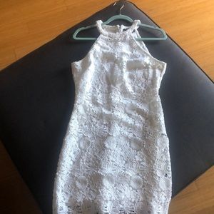 Lulus Love Poem White Dress!